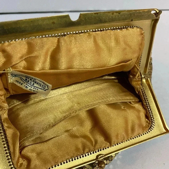 Whiting & Davis metal chainmail bag - Picture 3 of 16